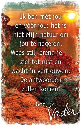 Minikaart vhk Ik ben met jou en voor jou