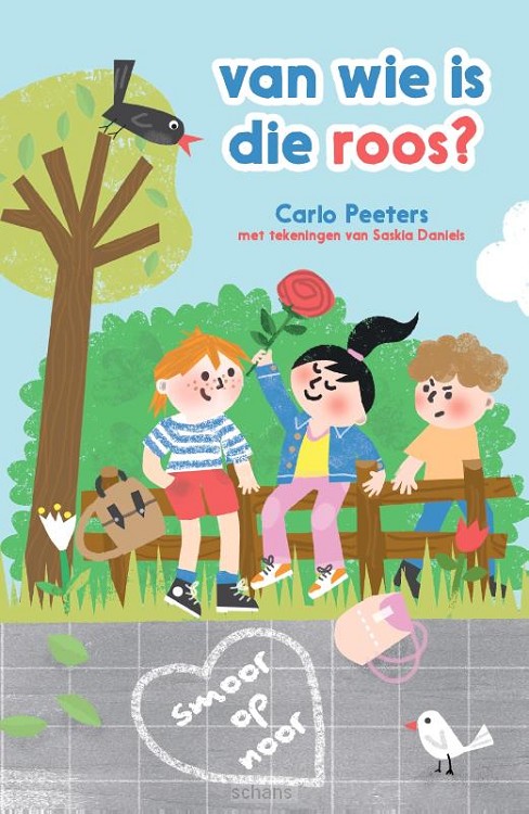 Van wie is die roos?