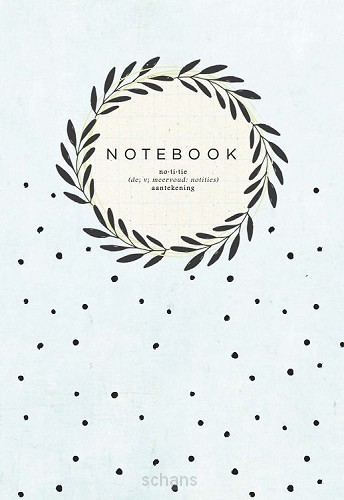Sestra notebook met inspirerende teksten