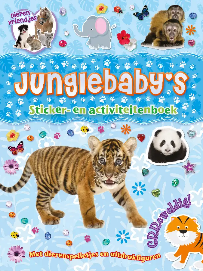 Junglebaby's stickerboek