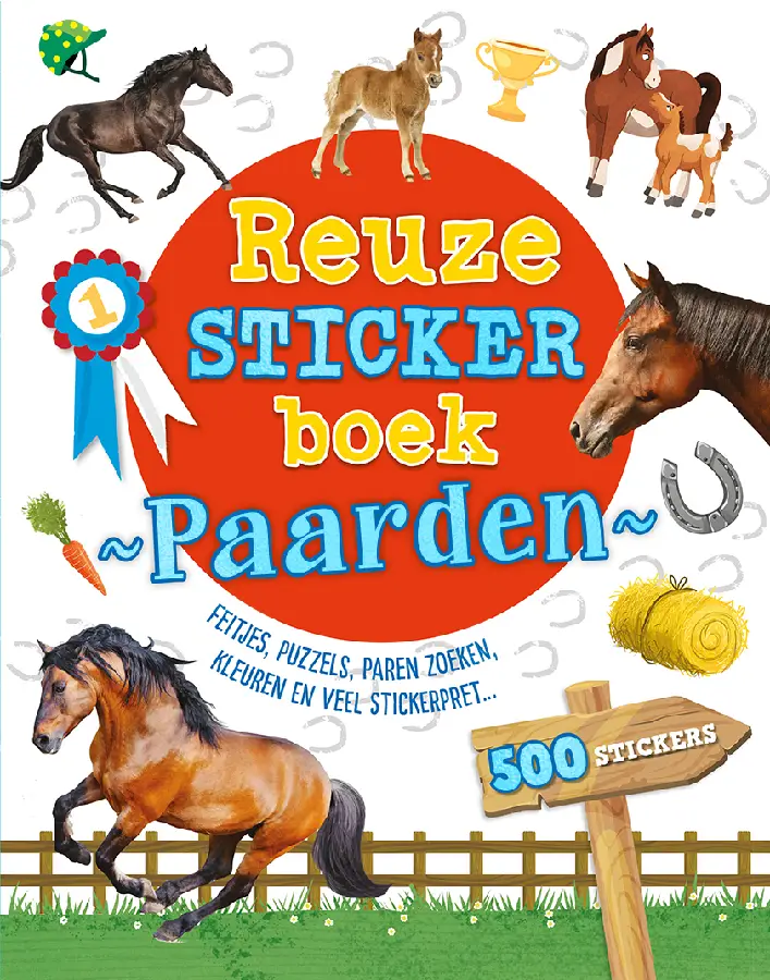 Stickerboek paarden