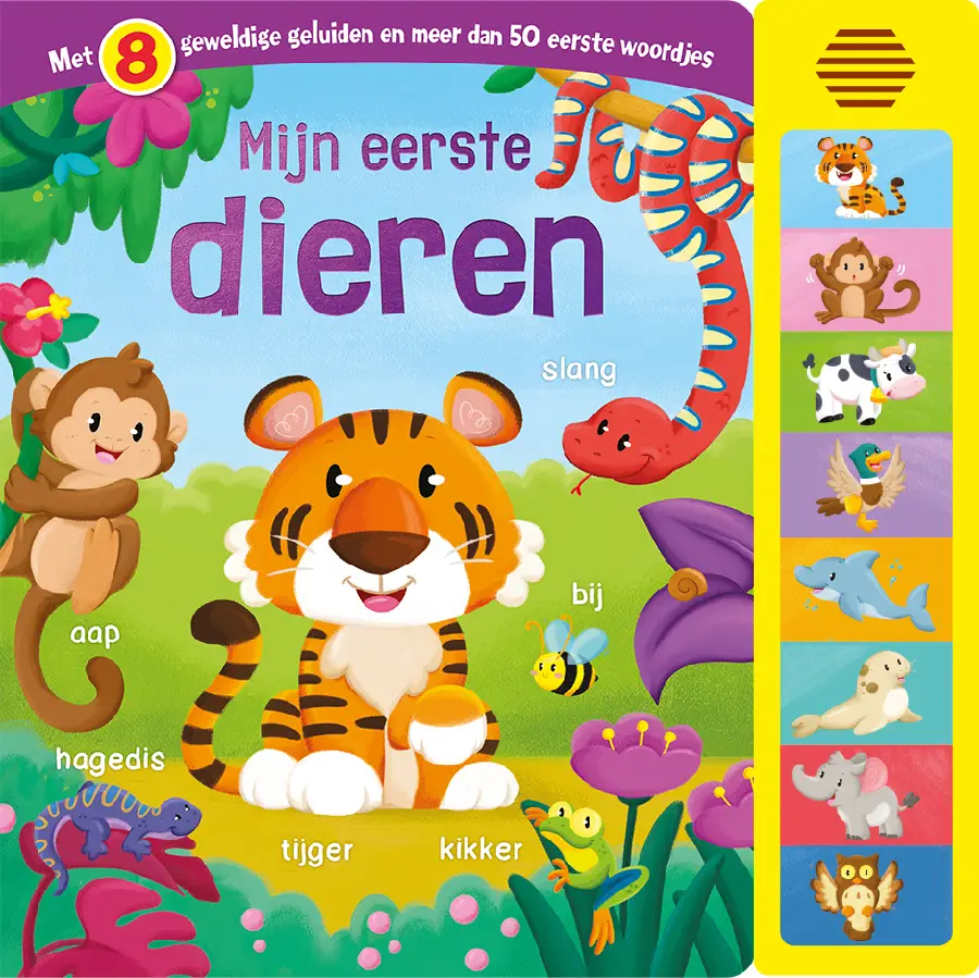 Mijn eerste dieren geluiden boek