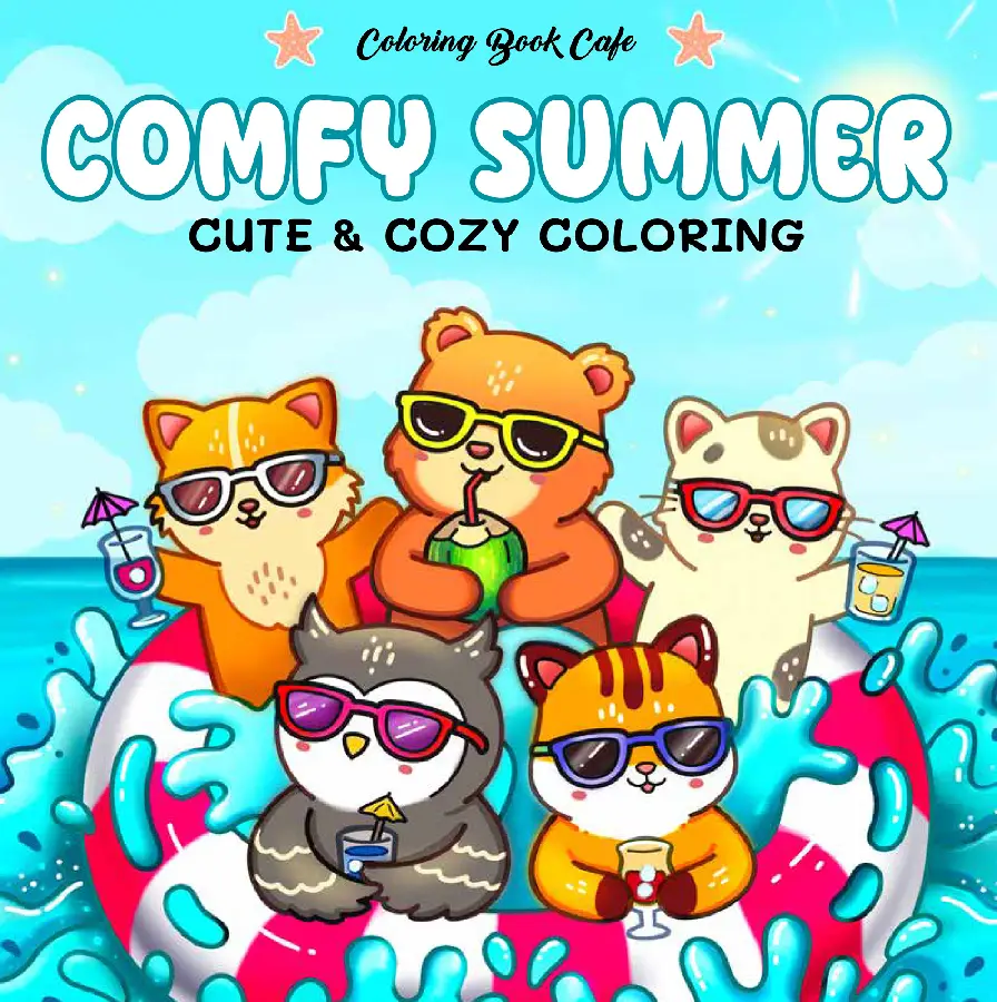 Kleurboek Cozy summer