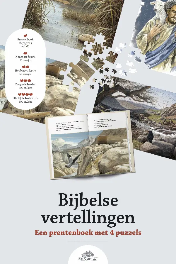 Bijbelse vertellingen met 4 puzzels