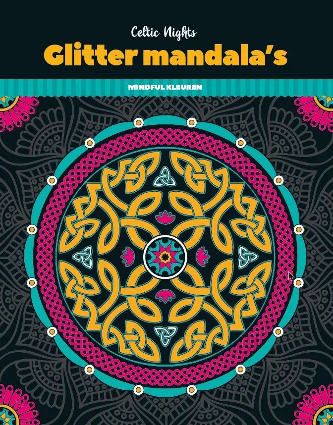 Kleurboek glitter mandela