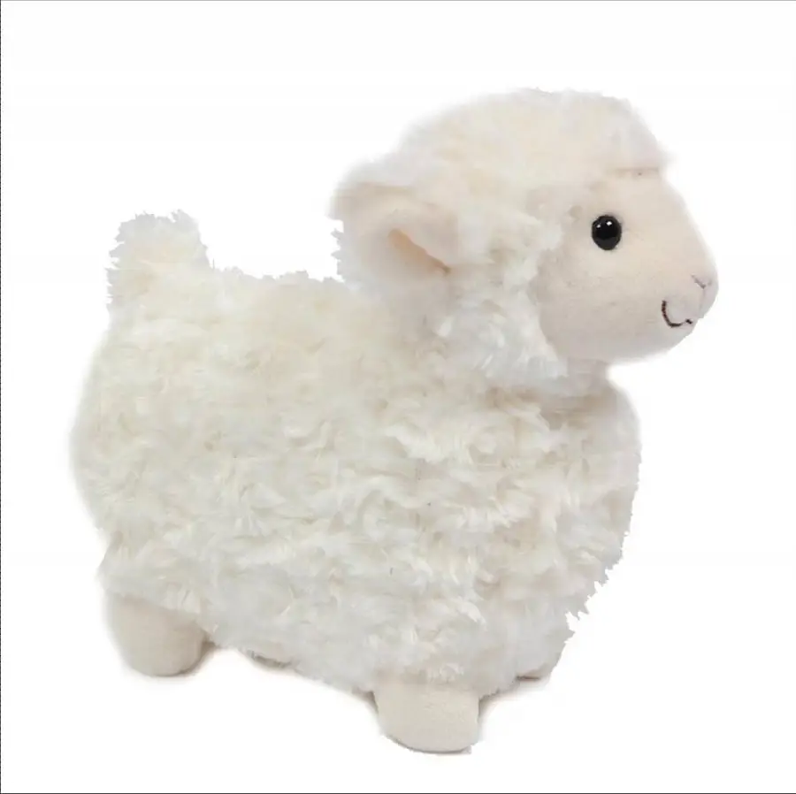 Pluche sheep standing 20cm
