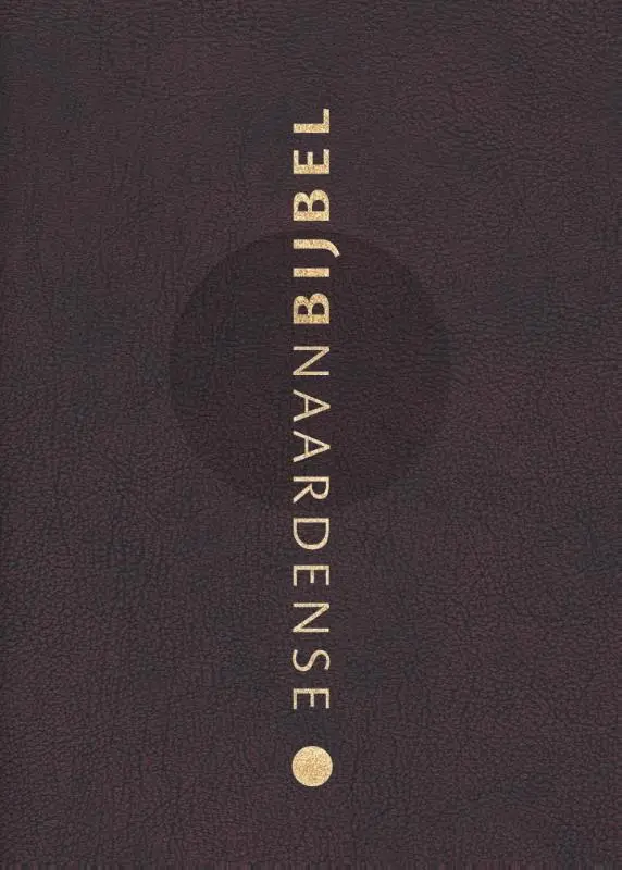 Wijnrood gebonden leer