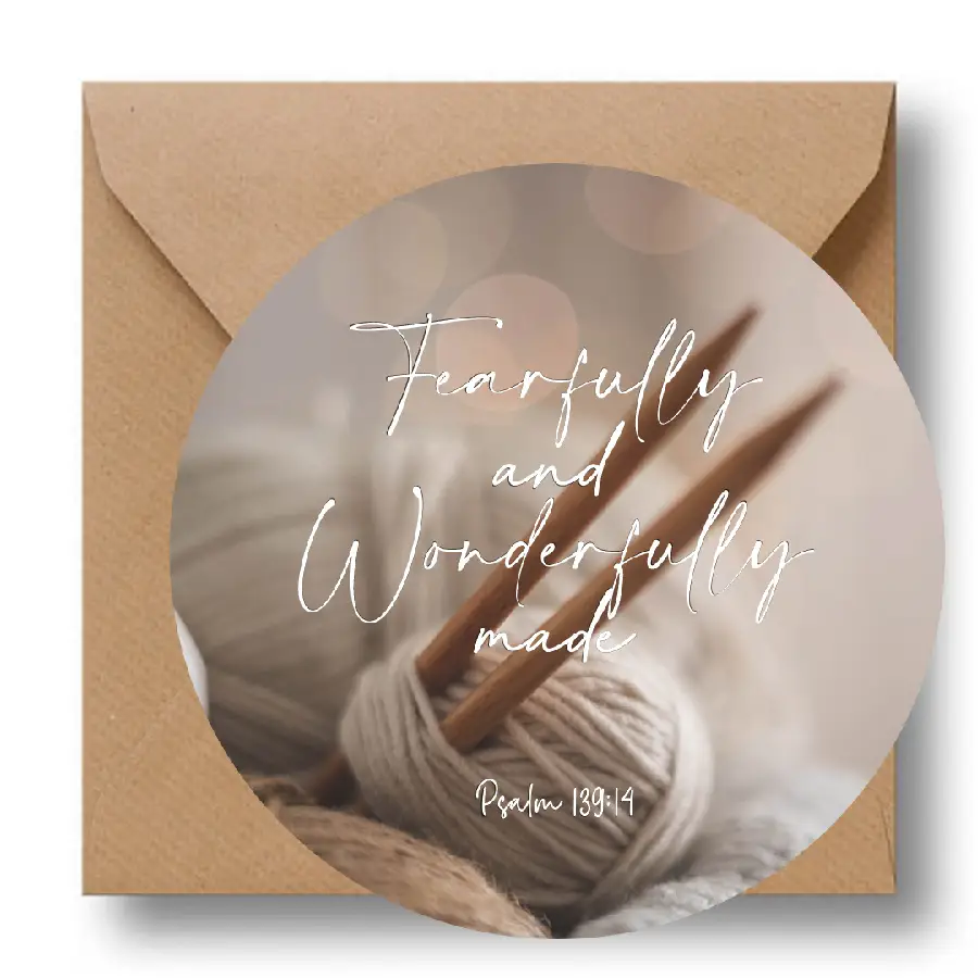 Cirkelcadeau fearfully and wonderfully