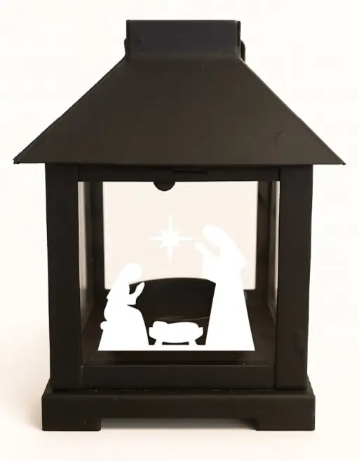 Smal Tealightholder Black Nativity