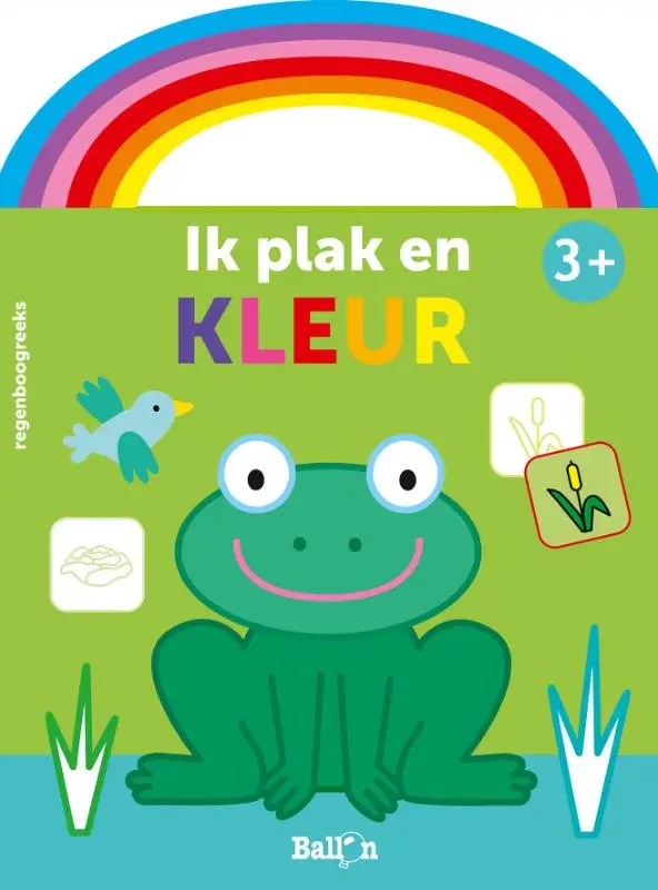 Ik plak en kleur