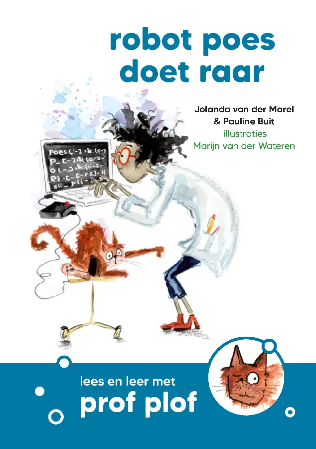 Robot poes doet raar