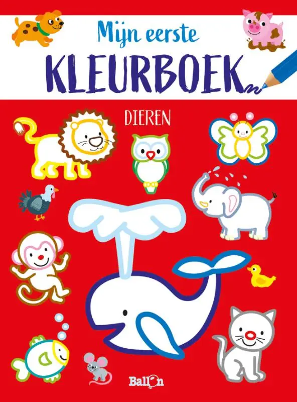 Mijn eerste kleurboek dieren
