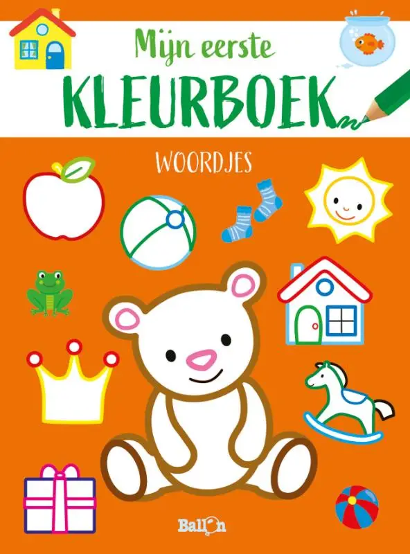 Mijn eerste kleurboek woordjes