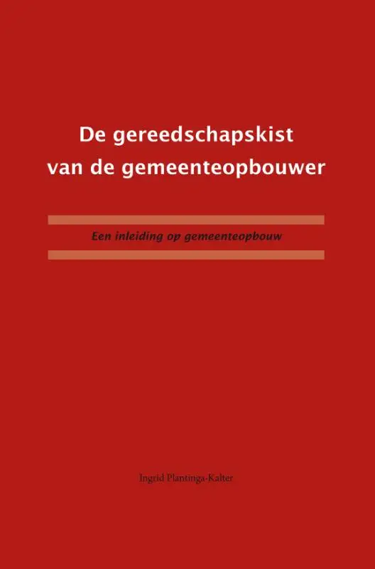 Gereedschapskist van de gemeenteopbouwer