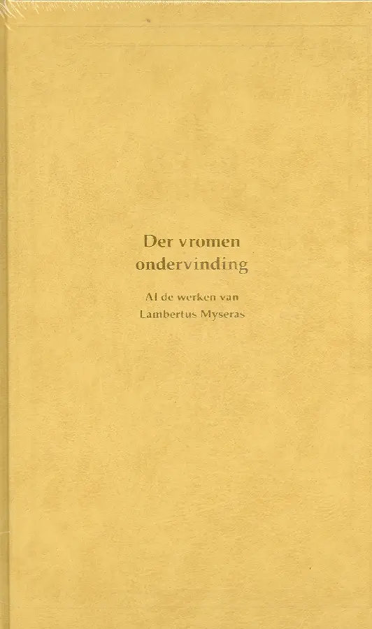 Der vromen ondervinding