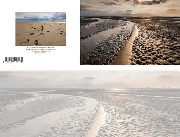 Panoramawenskaart zt waddensporen