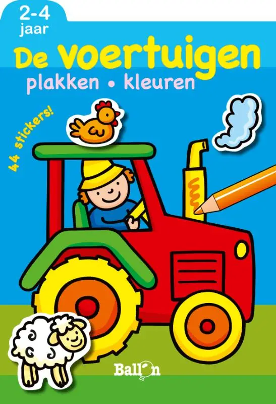 De voertuigen plakken