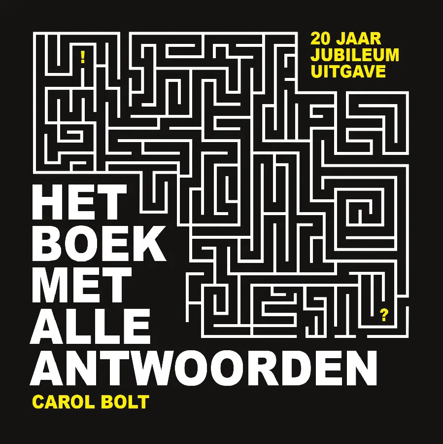 Boek met alle antwoorden jubileumuitgave