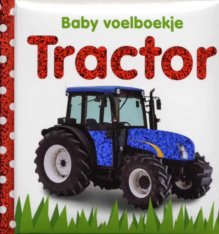 Tractor baby voelboekje