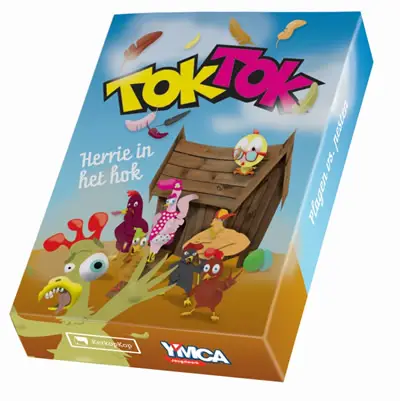 Kaartspel Toktok  herrie in het hok