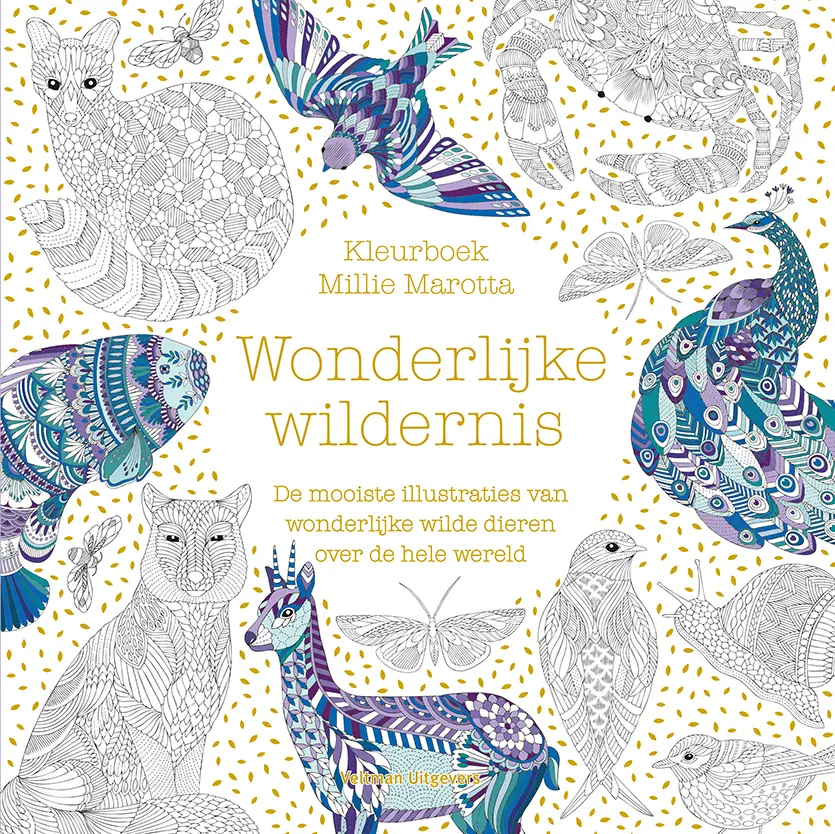 Kleurboek millie marotta - Wonderlijke w