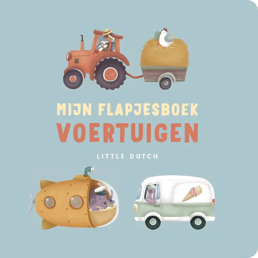 Mijn flapjesboek - voertuigen