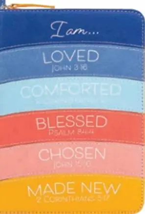 Zippered Journal I am Loved