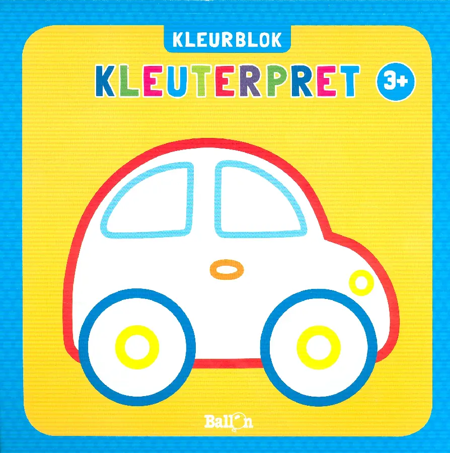 Auto kleuterpret 3+