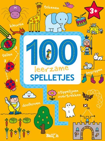100 leerzame spelletjes 3+