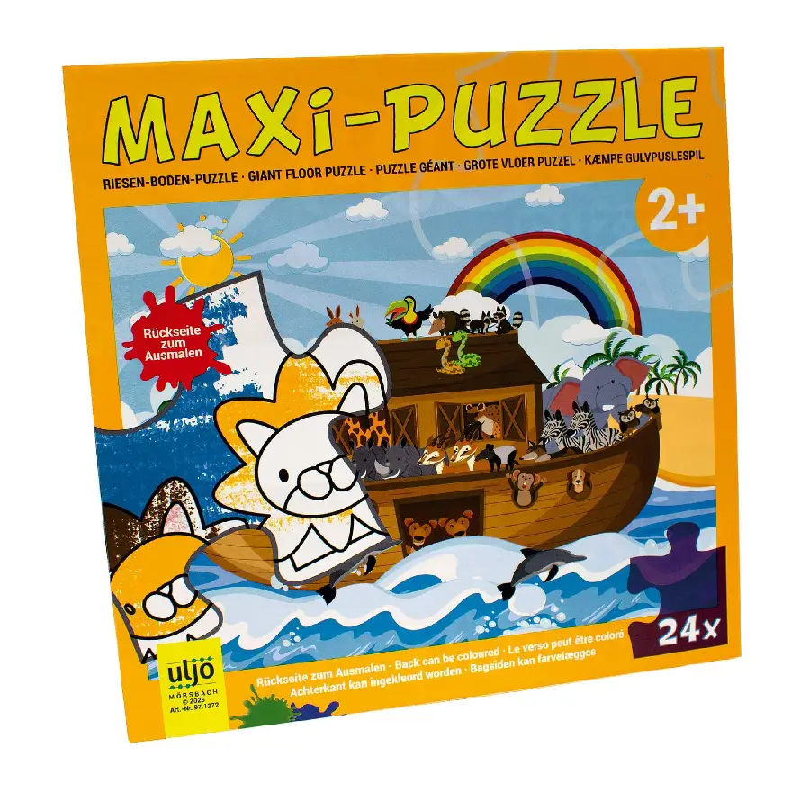 Grote vloerpuzzel 24 stukjes Ark van Noa