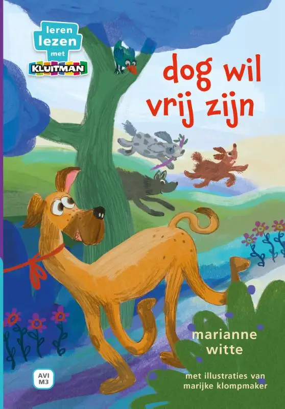 Dog wil vrij zijn
