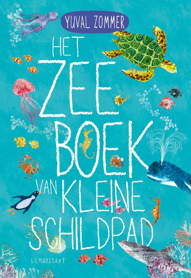 Zeeboek van kleine schildpad
