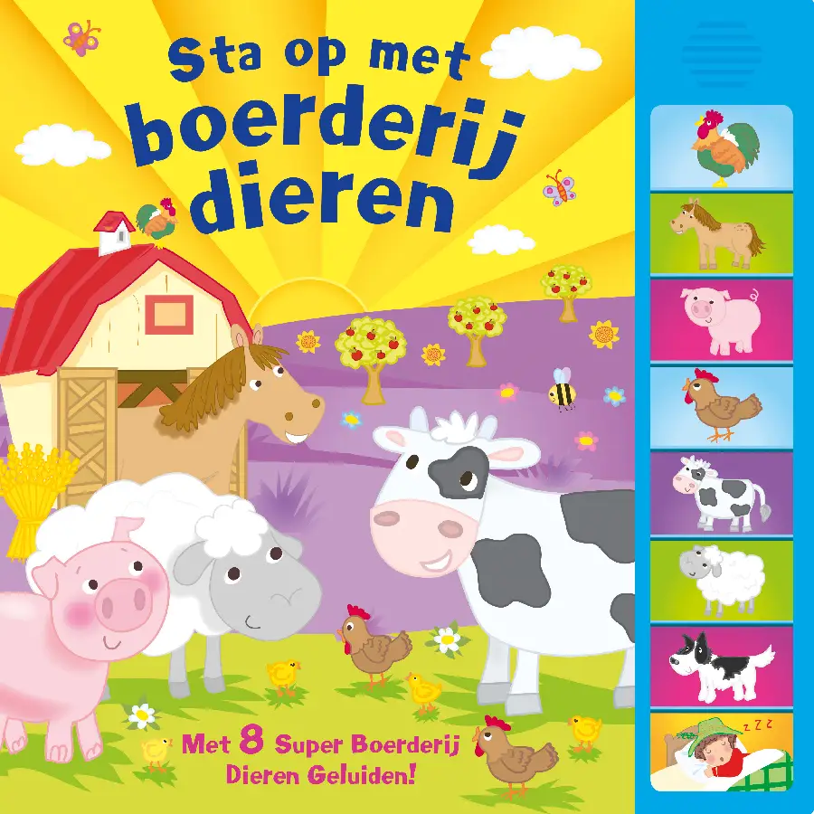 Sta op met de boerderijdieren
