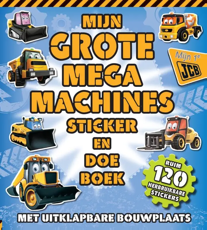 Grote Mega machine stickers